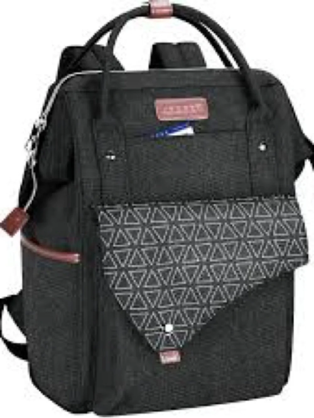 Fabulous Kroser Backpack w Geometric Front Flap. Lots of Compartments. Nice!!